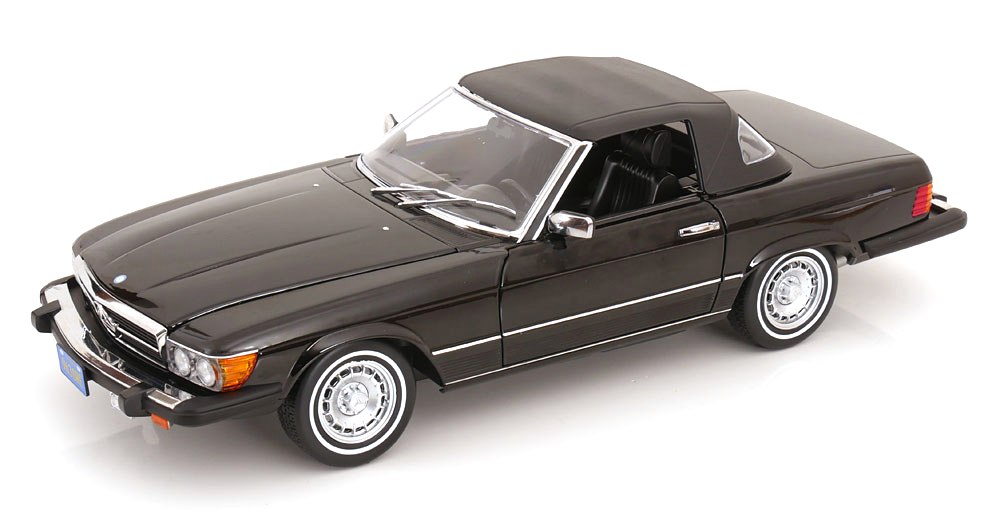 Mercedes-Benz 450SL R107 USA 1979 *American Giggolo* black 1:12 KK Scale