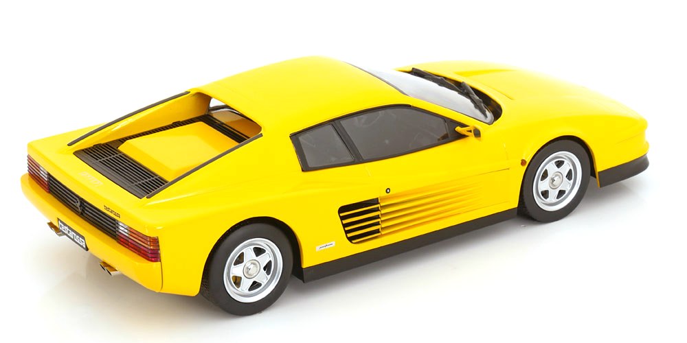Ferrari Testarossa 1986 yellow 1:18 KK Scale