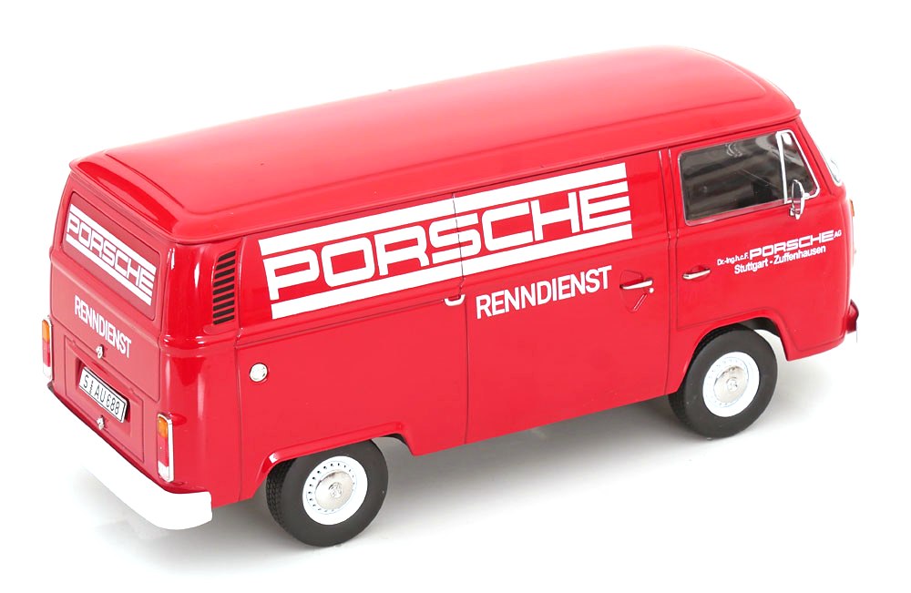Volkswagen T2b Delivery Van Porsche Renndienst 1972 1:18 KK Scale