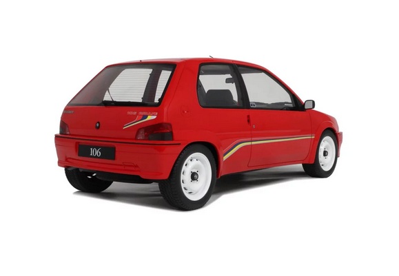 Peugeot 106 PH.1 1993 rallye red P0KB 1:12 OttOmobile