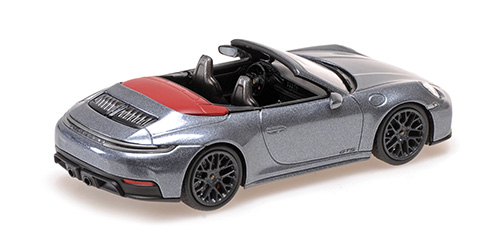 Porsche 911 992.2 Carrera GTS Cabriolet 2024 grey metallic 1:43 Minichamps
