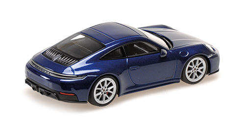 Porsche 911 (992.2) Carrera GTS 2024 blue metallic 1:43 Minichamps