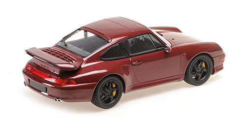 Porsche 911 993 Turbo S 1997 dark red metallic 1:18 Minichamps