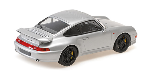 Porsche 911 993 Turbo S 1997 silver 1:18 Minichamps