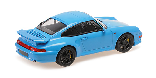 Porsche 911 993 Turbo S 1997 blue 1:18 Minichamps