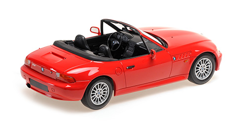 BMW Z3 Roadster 1997 red 1:18 Minichamps