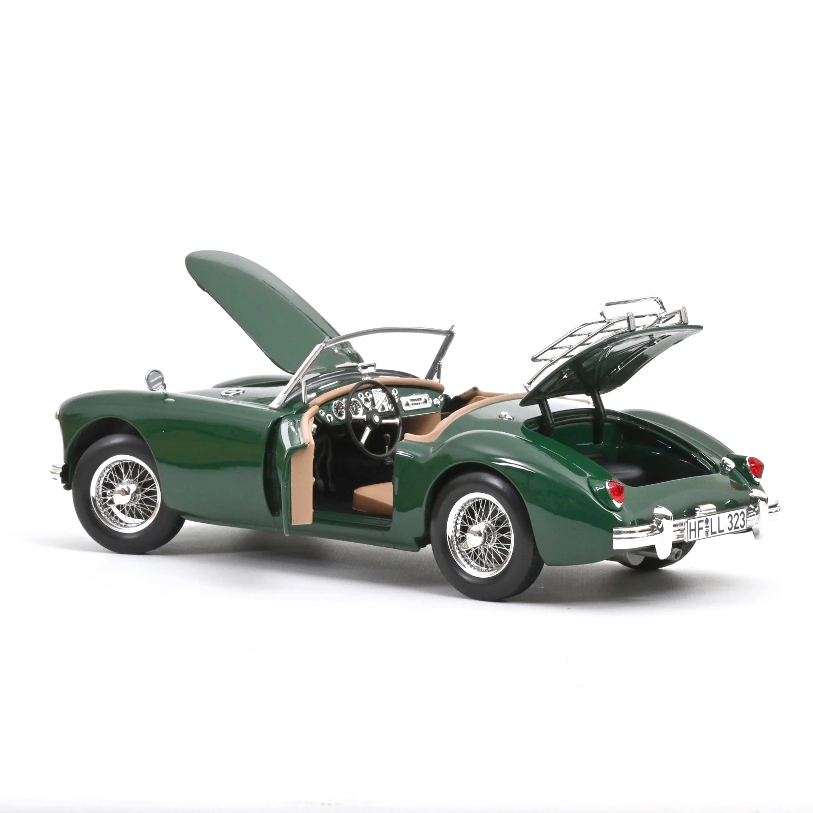 MGA 1955 british racing green 1:18 Norev