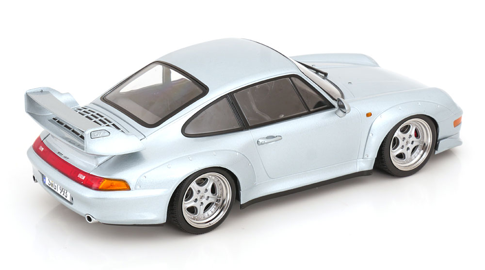 Porsche 911 993 GT2 Coupe 1996 Speedline Rims silver 1:18 KK Scale