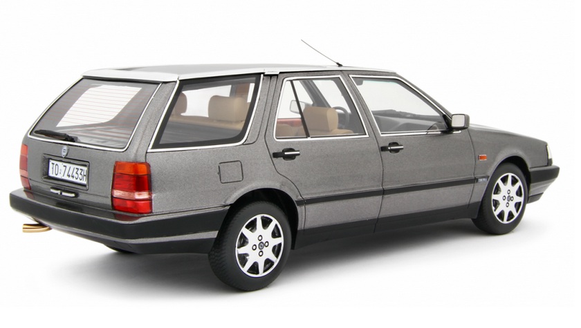 Lancia Thema Station Wagon T.D. 1988-92 grey metallic 1:18 Laudoracing Model