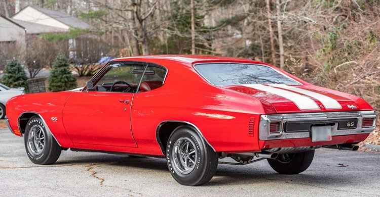 Chevrolet Chevelle SS 454 LS6 1970 red/white 1:18 Acme Diecast