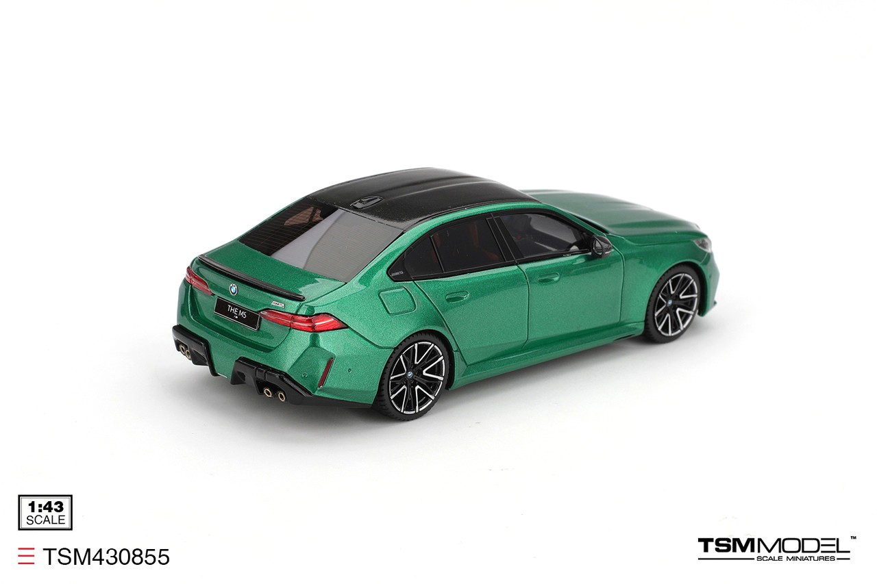 BMW M5 G99 2025 isle of man green metallic 1:43 TSM Model