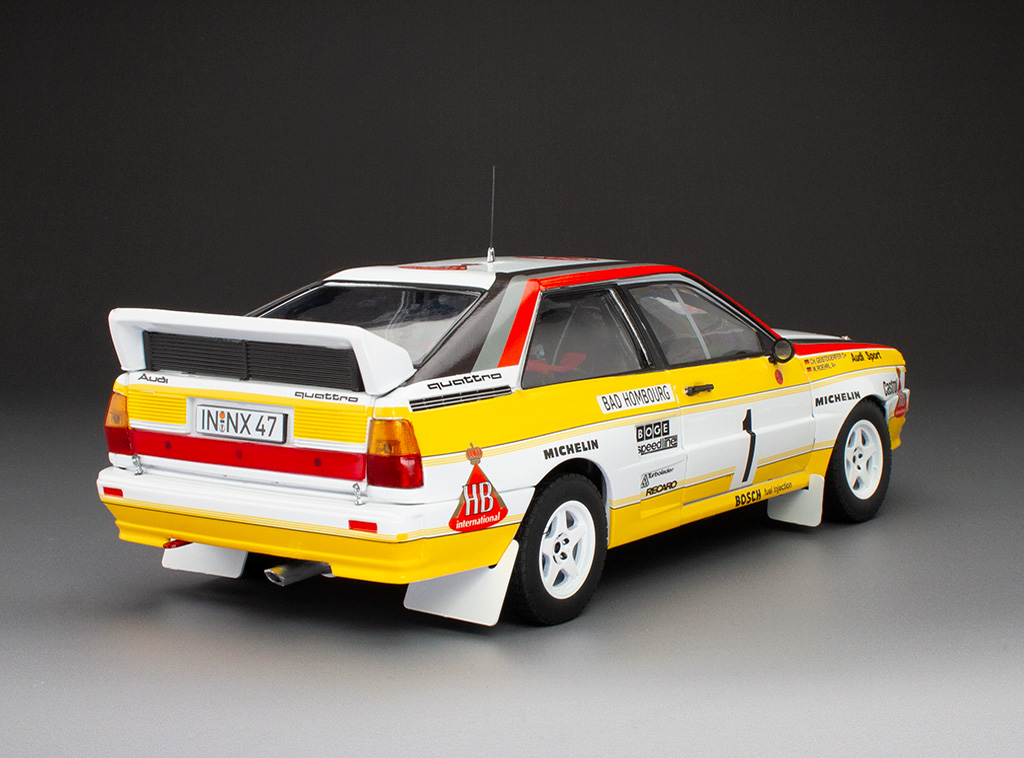 Audi Quattro A2 #1 Rohrl/Geistdorfer Winner Rallye Monte Carlo 1984 1:18 Sun Star