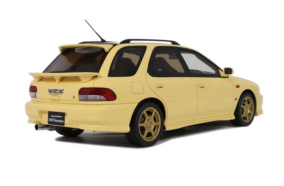 Subaru Impreza WRX STI Version VI Sport Wagon 1999 cashmere yellow 1:18 OttOmobile