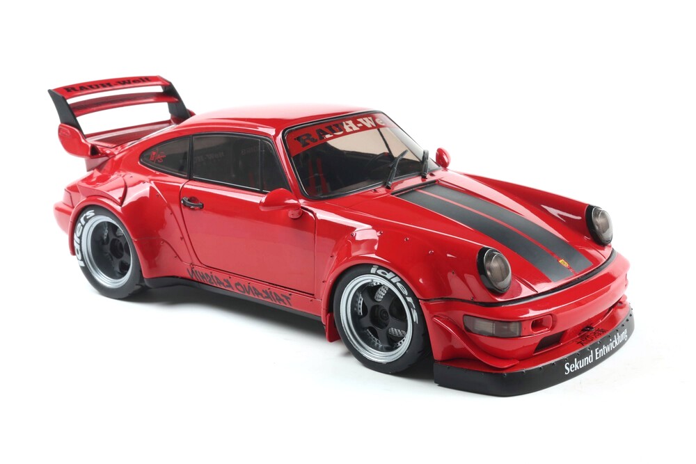 Porsche RWB Bodykit Taikano Kaishin 2024 red 1:18 Solido
