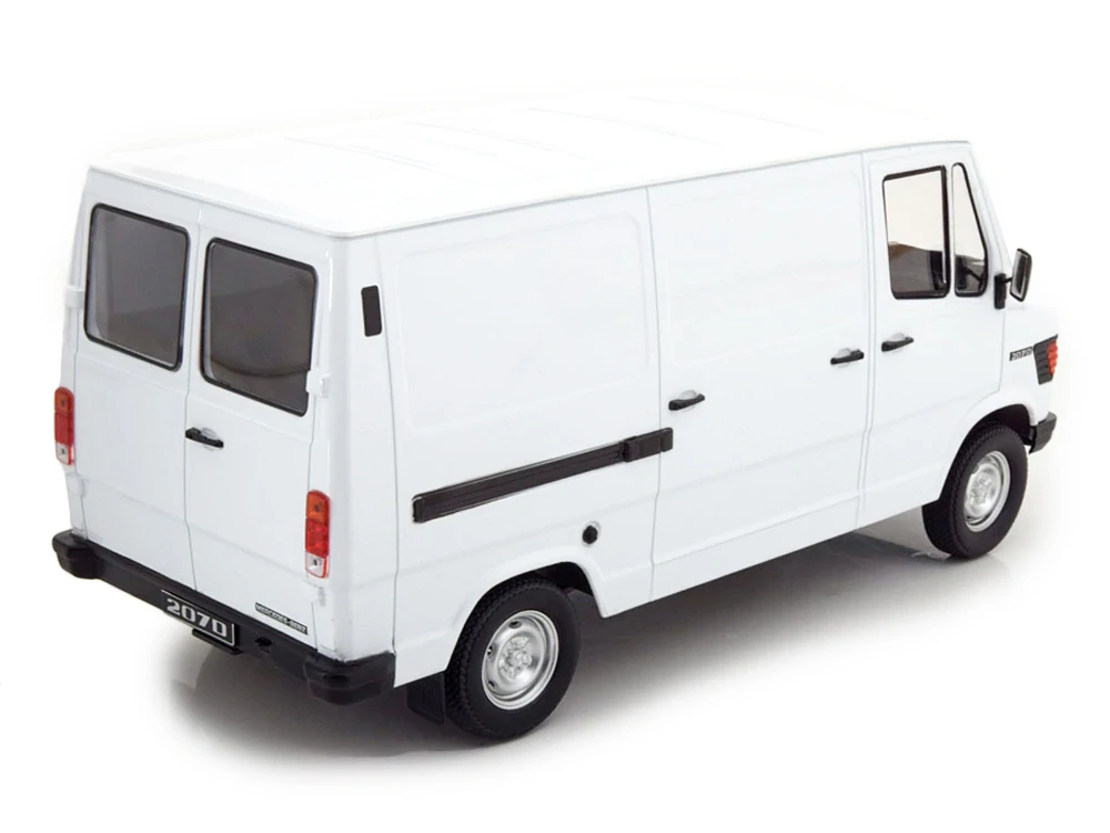 Mercedes-Benz 208D Delivery Van 1988 white 1:18 KK Scale