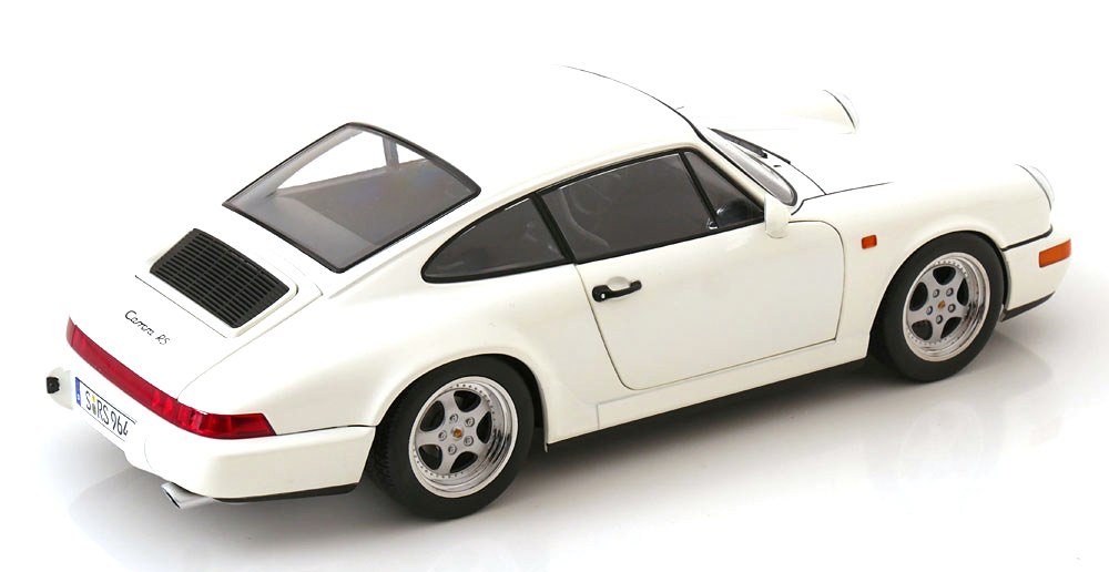 Porsche 911 964 RS Coupe 1992 Speedline Rims white 1:12 KK Scale