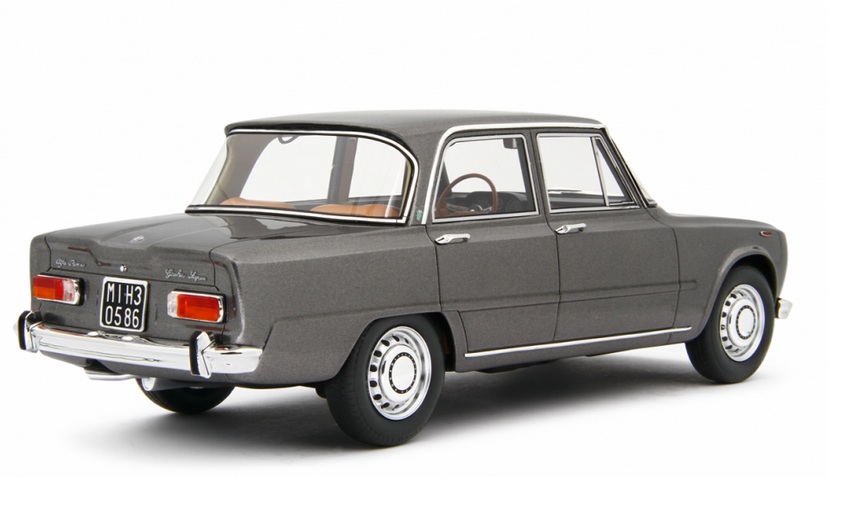 Alfa Romeo Giulia Super 1969 grey metallic 1:18 Laudoracing Model