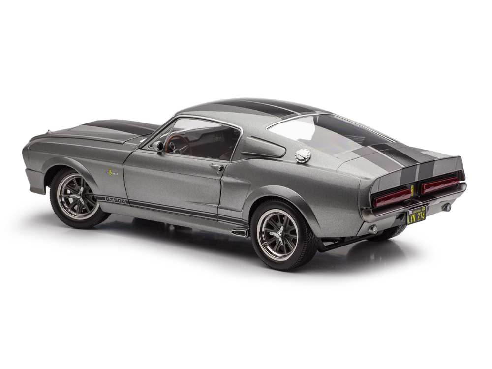 Ford Mustang Shelby GT500 Eleanor 1967 grey metallic/black 1:12 KK Scale