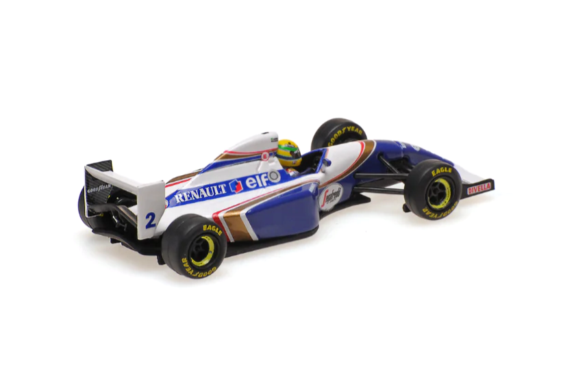 Williams Renault FW16 #2 A.Senna San Marino GP 1994 1:64 Minichamps