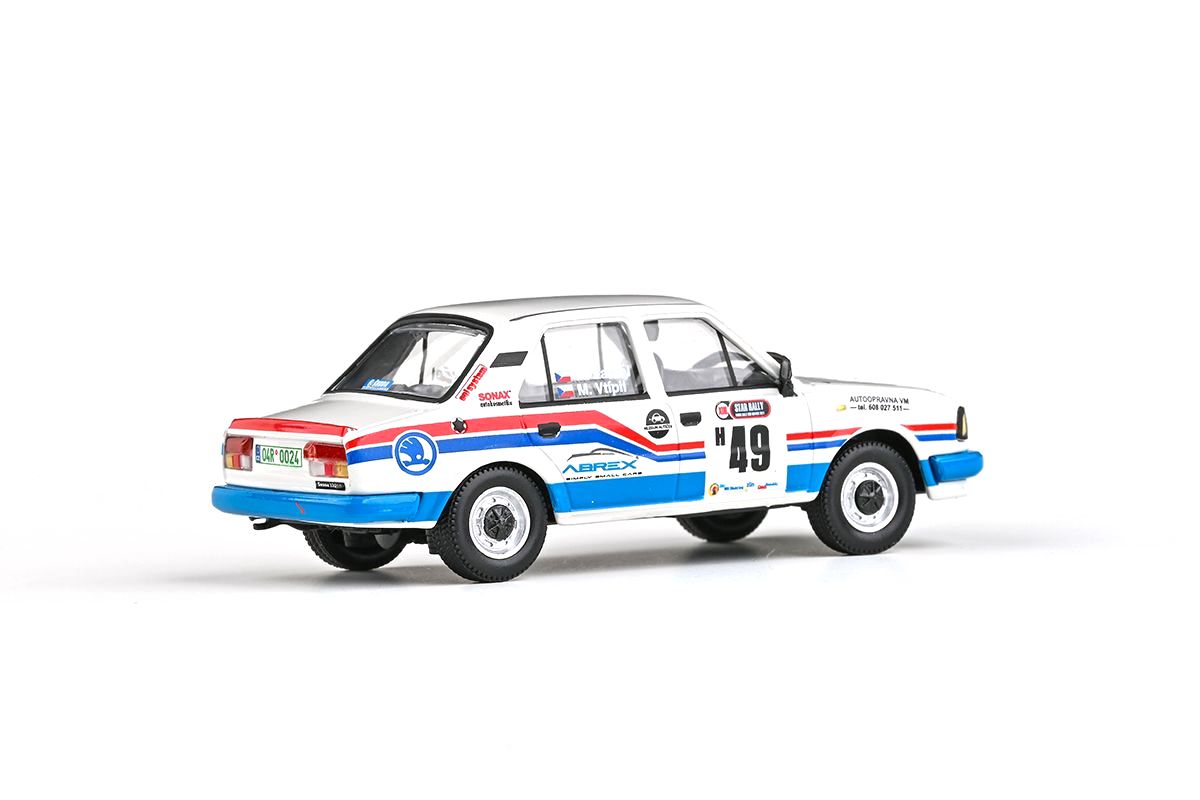 Škoda 120L (1984) #49 Zavřel/Vtípil Star Rally Barum Rally Zlín Historic 2021 1:43 Abrex