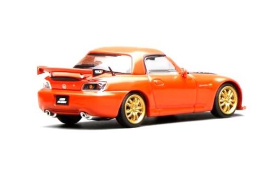 Honda S2000 Hard-Top Mugen 2007 red 1:64 Motorhelix