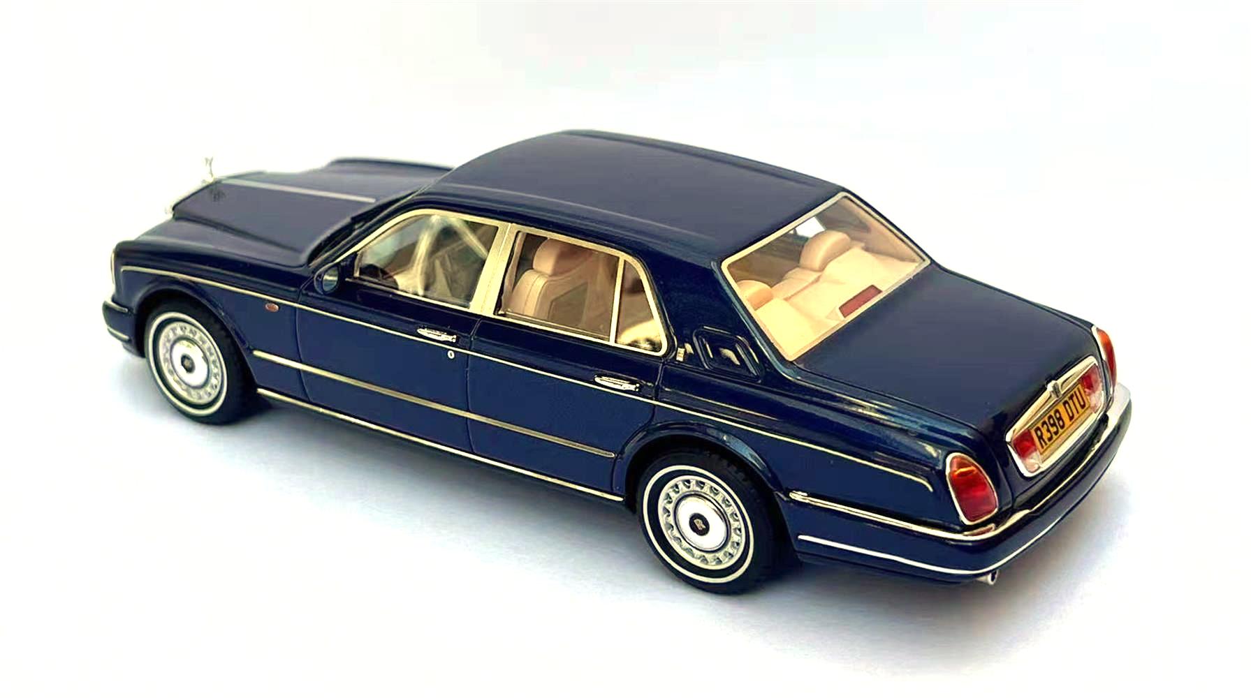 Rolls Royce Silver Seraph 1998 blue metallic 1:43 Matrix Scale Models