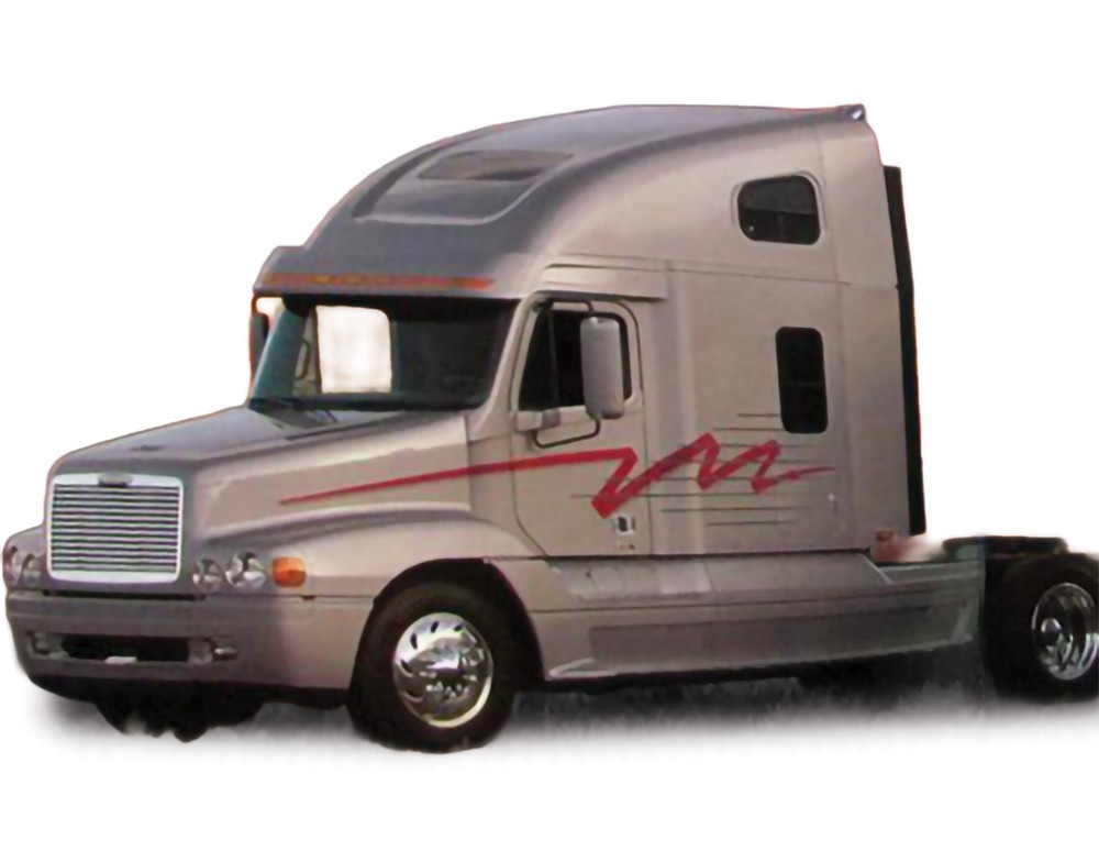 Freightliner Century Class 112 Sleeper 2003 gray 1:64 Ixo America