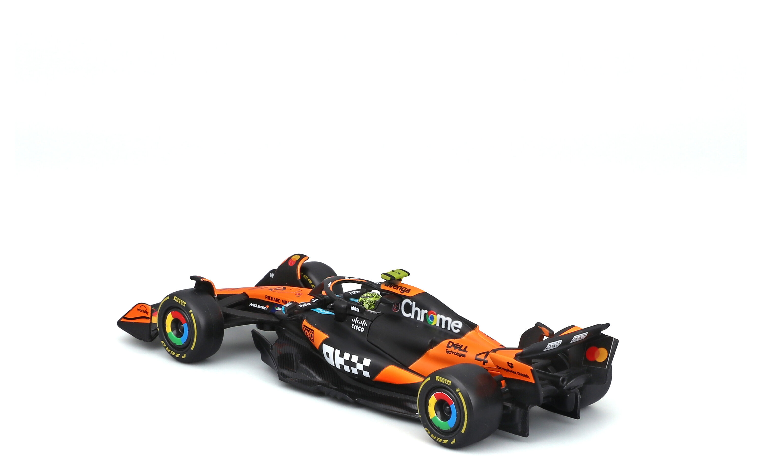 McLaren MCL39 #4 Lando Norris 2025 with Helmet 1:43 Bburago