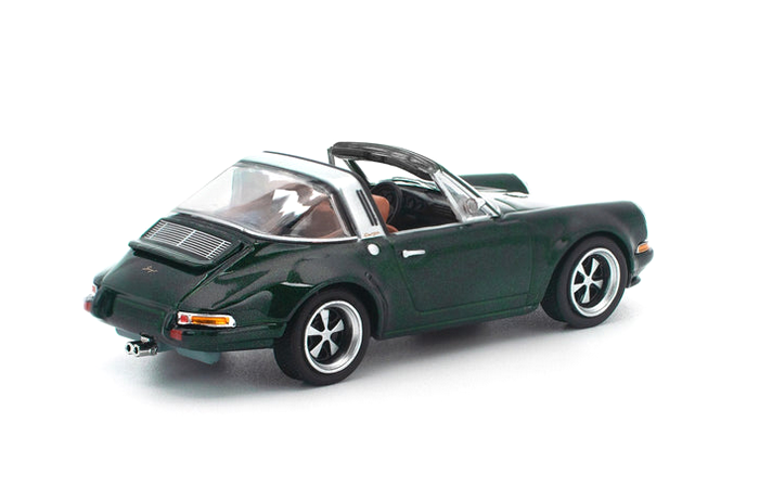 Porsche Singer Targa green 1:64 Pop Race Limited
