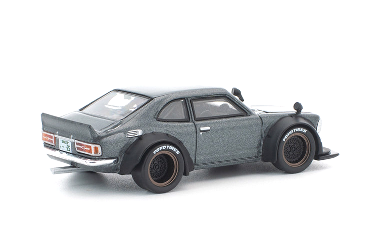 Toyota Corolla KE25 grey 1:64 Pop Race Limited