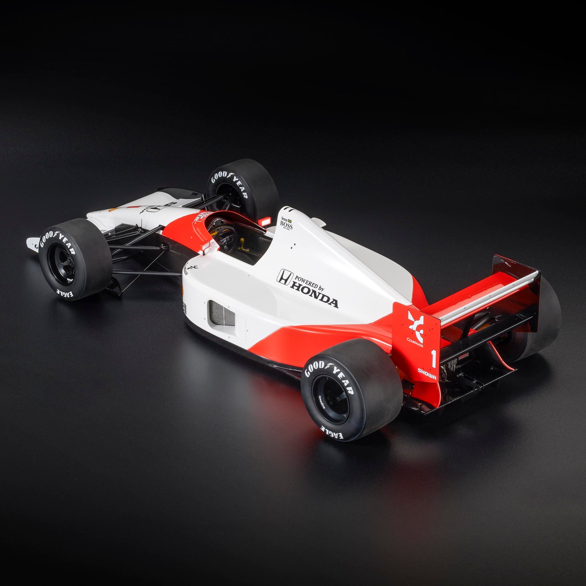 McLaren MP4/6 #1 A.Senna Pole Position and Winner Brazilian GP 1991 1:12 GP Replicas