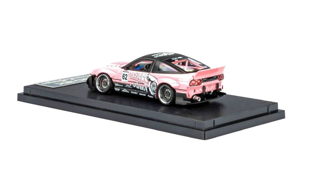 Nissan 180SX *Rocket Bunny* pink 1:64 Microturbo