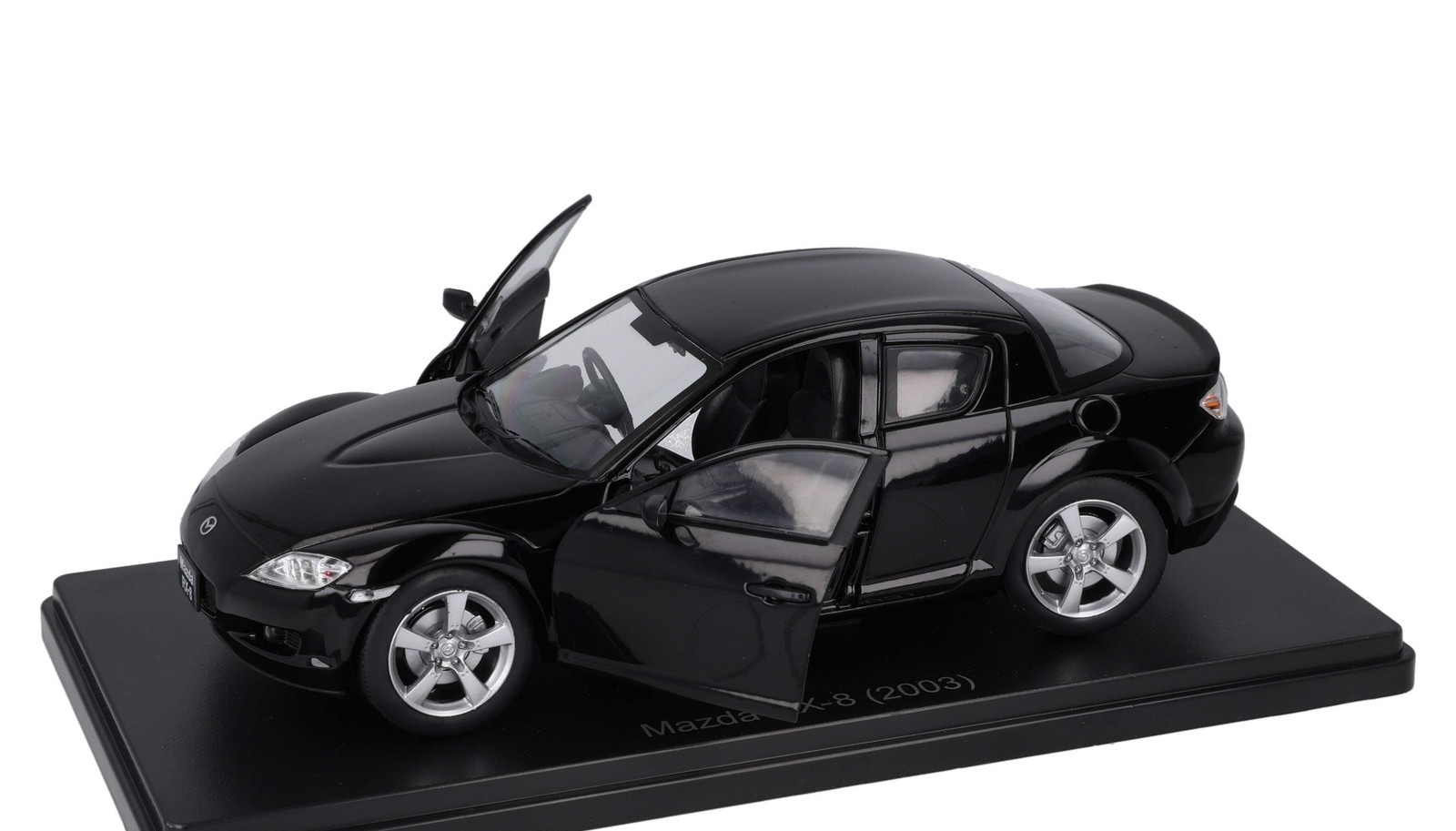 Mazda RX-8 Coupe 2003 black 1:24 Hachette