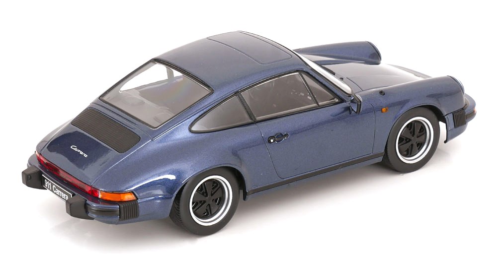 Porsche 911 Carrera Coupe 1983 dark blue metallic 1:18 KK Scale