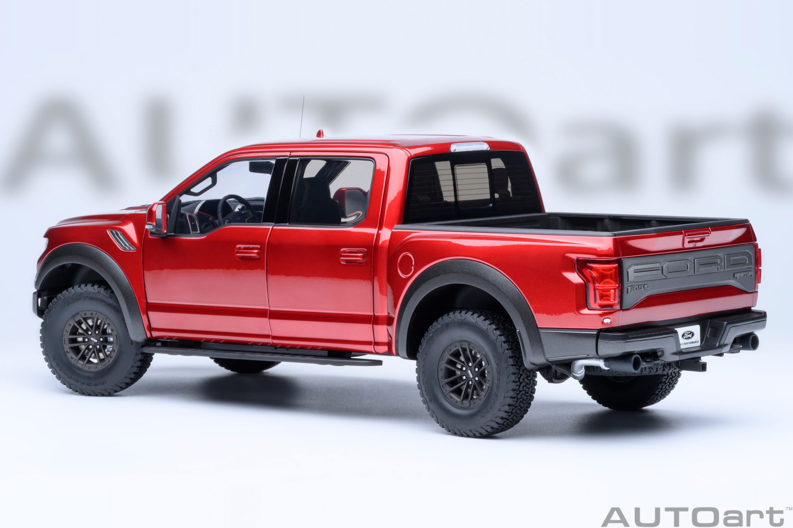 Ford F-150 Raptor Supercrew 2019 ruby red 1:18 AUTOart