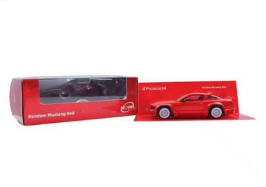 Ford Mustang Pandem red 1:64 ModelModel