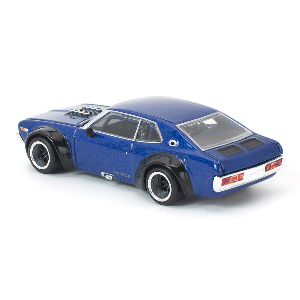 Nissan Laurel C 130 blue 1:64 Pop Race Limited