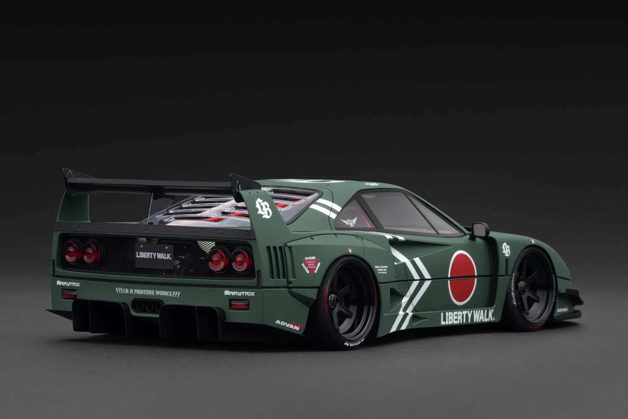 Ferrari LB-Works 40 green 1:18 Ignition Model