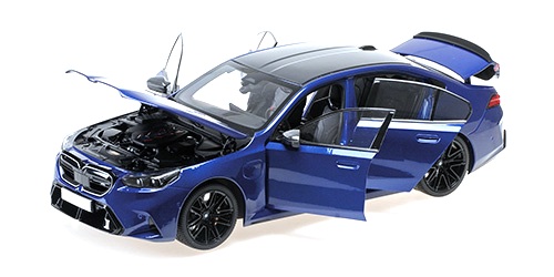 BMW M5 2024 blue metallic 1:18 Minichamps 
