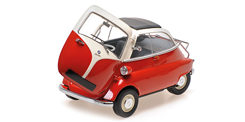 BMW Isetta 1955 red/white 1:18 Minichamps