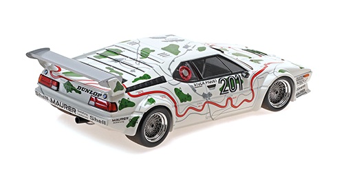 BMW M1 BMW Motorsport #201 Stuck/Piquet 3rd ADAC 1000KM 1980 1:18 Minichamps