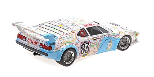 BMW M1 *Carte de France* Team BMW France #83 Quester/Pironi/Mignot 24H Le Mans 1980 1:18 Minichamps