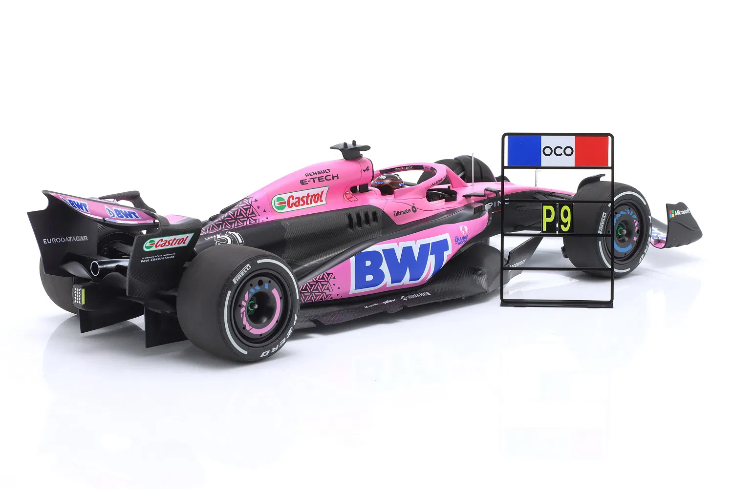 Alpine BWT F1 Team A523 #31 E.Ocon Bahrain GP 2023 1:18 Minichamps