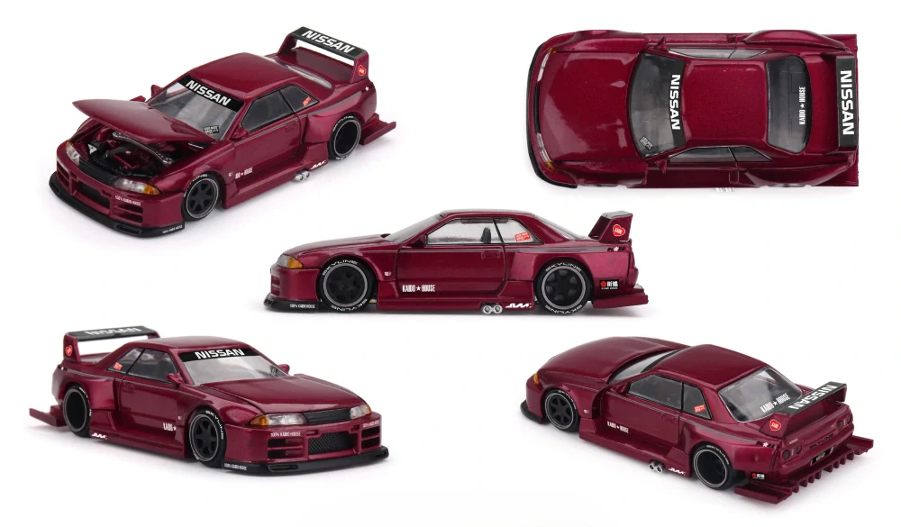 Nissan Skyline GTR (R32) 1989 Kaido Works V1 1:64 Mini GT