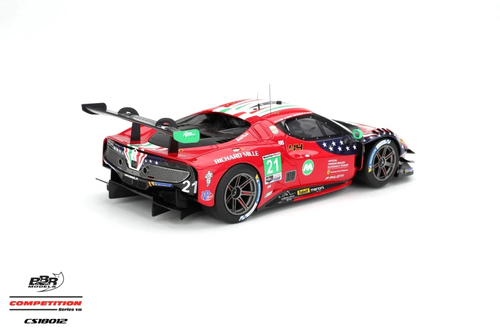 Ferrari 296 GT3 #21 Cozzolino/Mann/A.Pier Guidi/Wadoux IMSA 24H Daytona 2025 1:18 B.B.R.