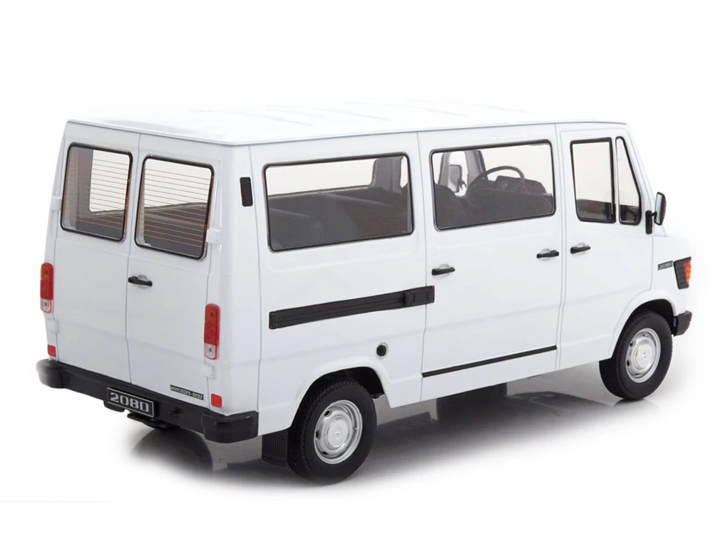 Mercedes-Benz 207/208D Bus 1988 white 1:18 KK Scale