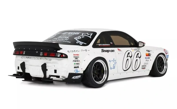 Nissan Silvia S14 Boss Rocket Bunny 2024 white 1:18 OttOmobile