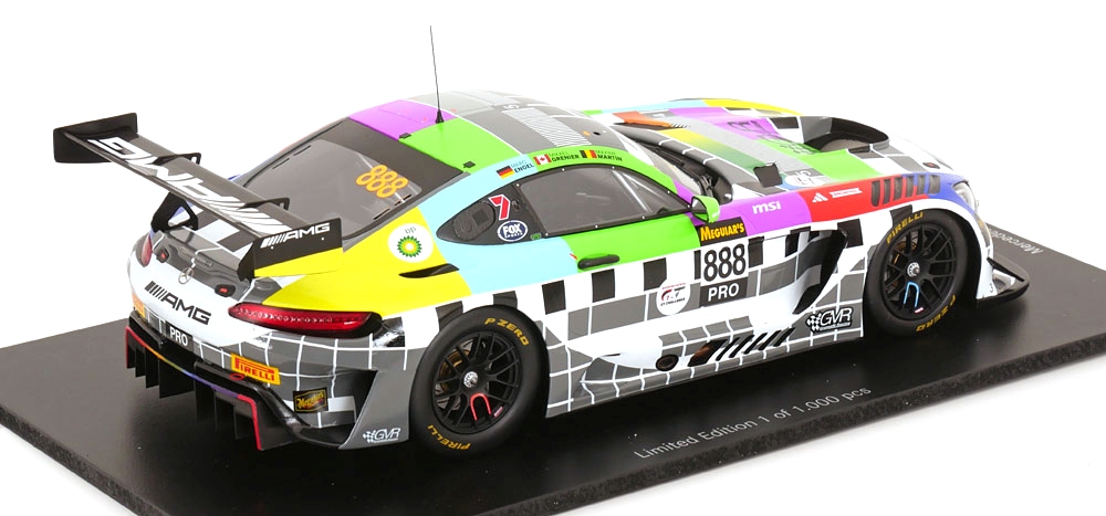 Mercedes-AMG GT3 #888 Engel/Grenier/Martin Bathurst 2025 1:18 Spark