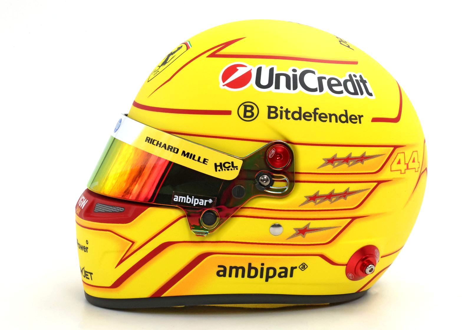 Helmet - Lewis Hamilton Scuderia Ferrari 2025 1:2 Bell