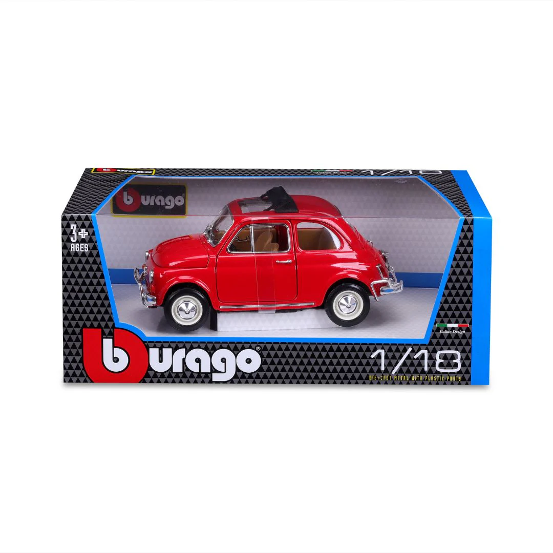 Fiat 500 L 1968 red 1:18 Bburago